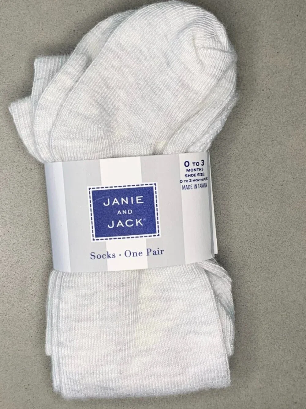 Janie and Jack Baby Girl Bow Tights NWT 0–3 Months